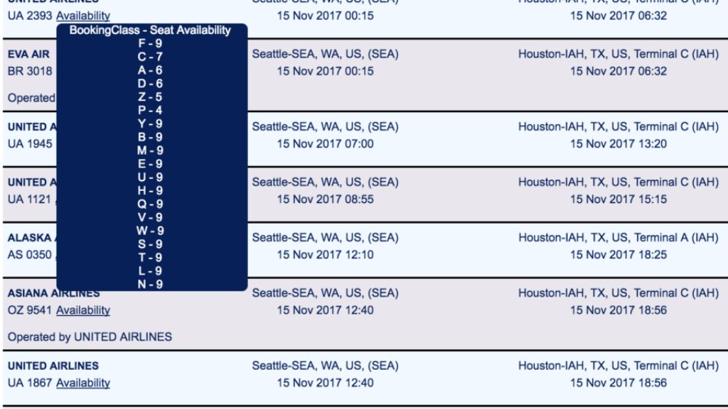 Bookings and Reservations