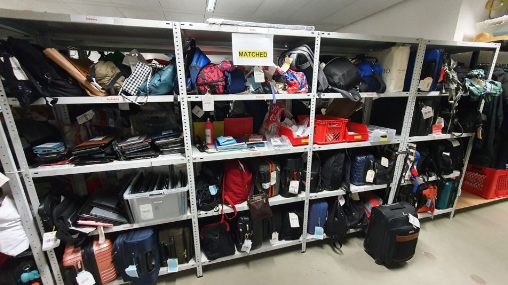 Lost And Found Area at LAX